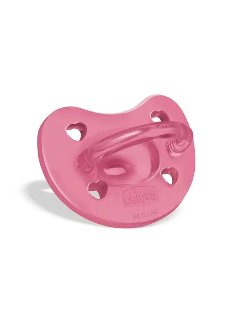 Chicco سكاتة شيكو فيزيوفورما من السيليكون الناعم 16-36 شهر (1 قطعة)، وردي - Image 3